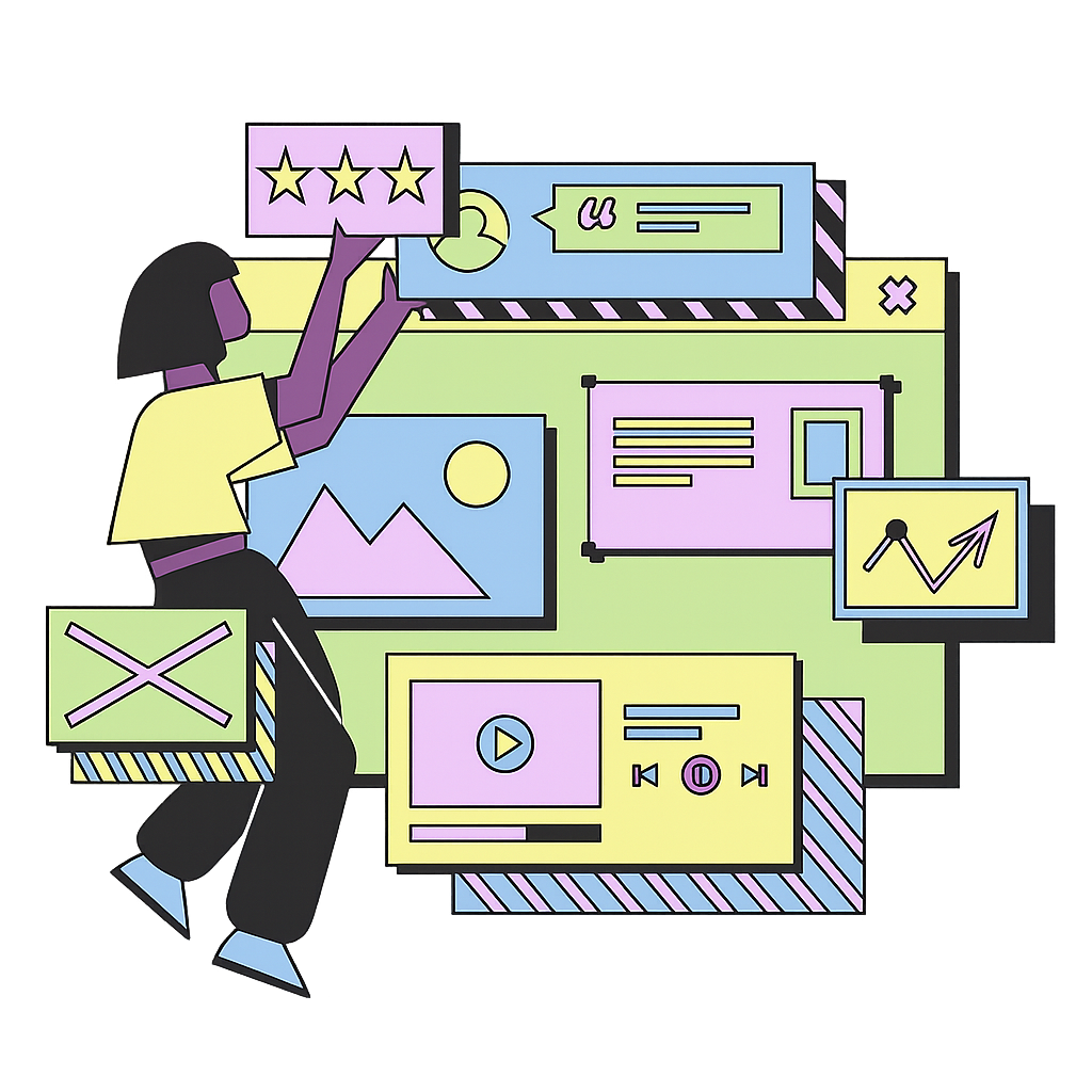 UI/UX illustration